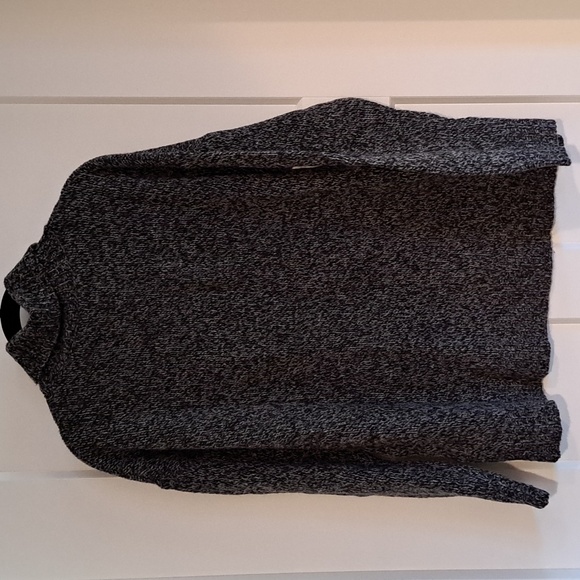 NWT Heathered Wool Turtleneck Sweater (Dark Grey) - Gentle Herd - Picture 2 of 5